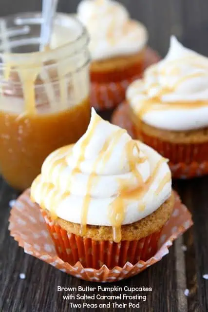 Brown Butter Pumpkin Cupcake