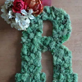 Initial Door Decor