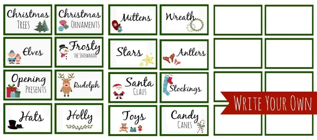 Guess who game printable top