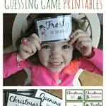 Christmas Guessing Game Printables