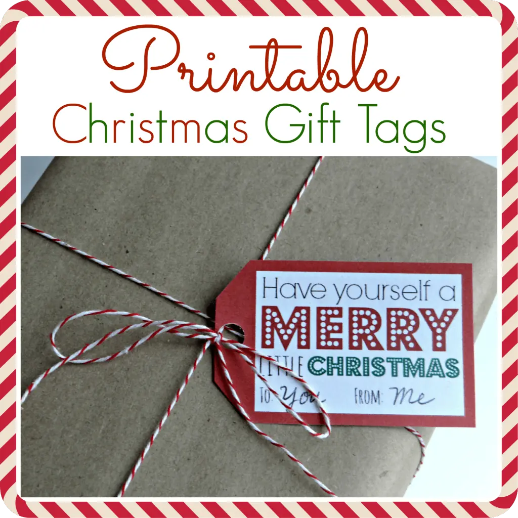Printable Gift Tags