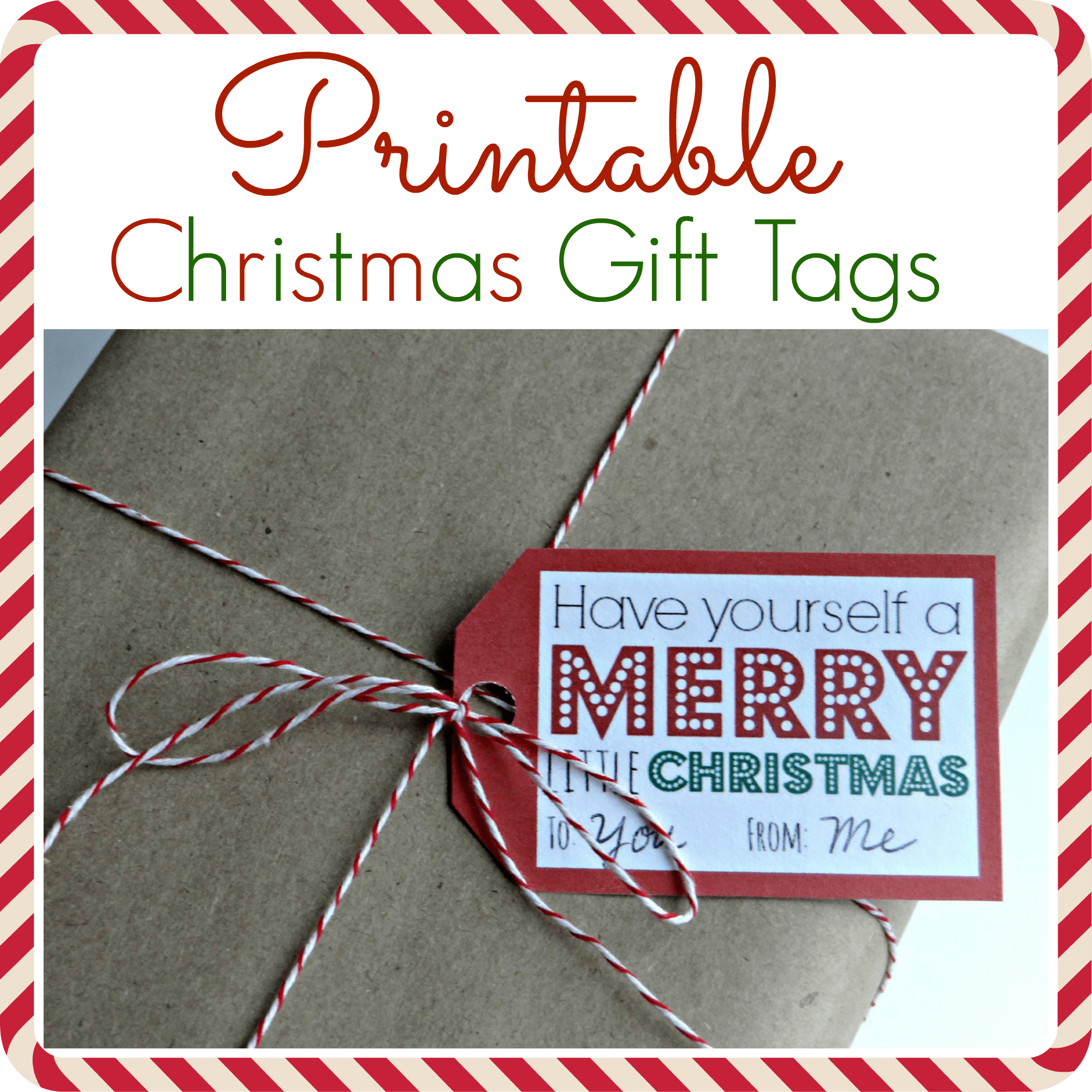 Printable Christmas Gift Tags