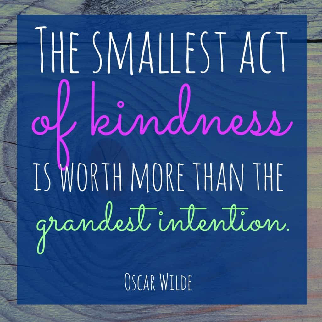100 Days of Kindness: RAOK ideas 1-20