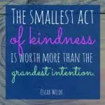 100 Days of Kindness: RAOK ideas 1-20