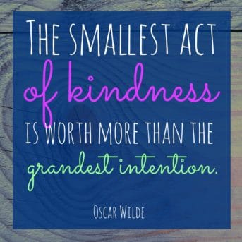 100 Days of Kindness: RAOK ideas 1-20