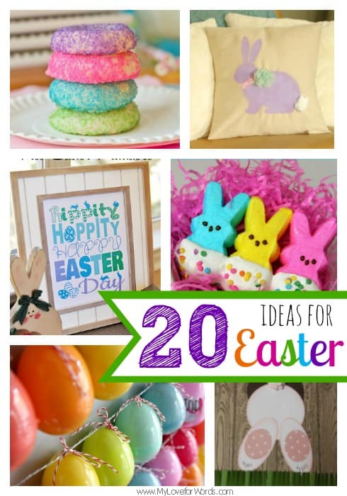 20 ideas for Easter at My Love for Words