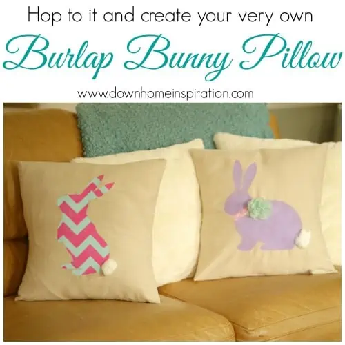 3.23.2014 Burlap Bunny Pillows 500x500