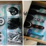 Bathroom Drawer Organization