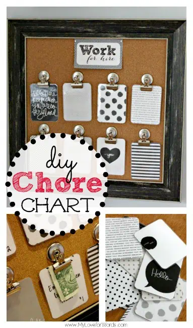 Work for Hire DIY Chore Chart