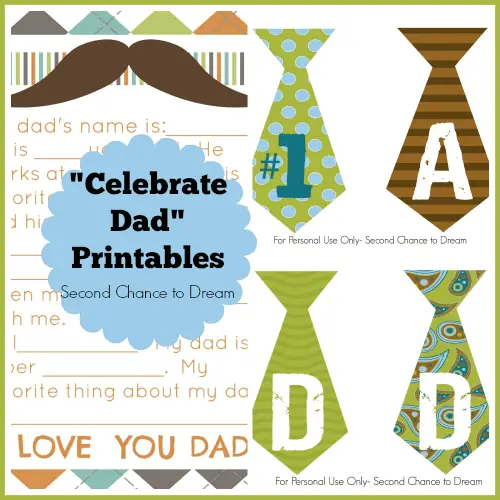 Free Printables for Father's Day