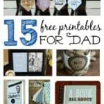 15 Free Printables for Dad