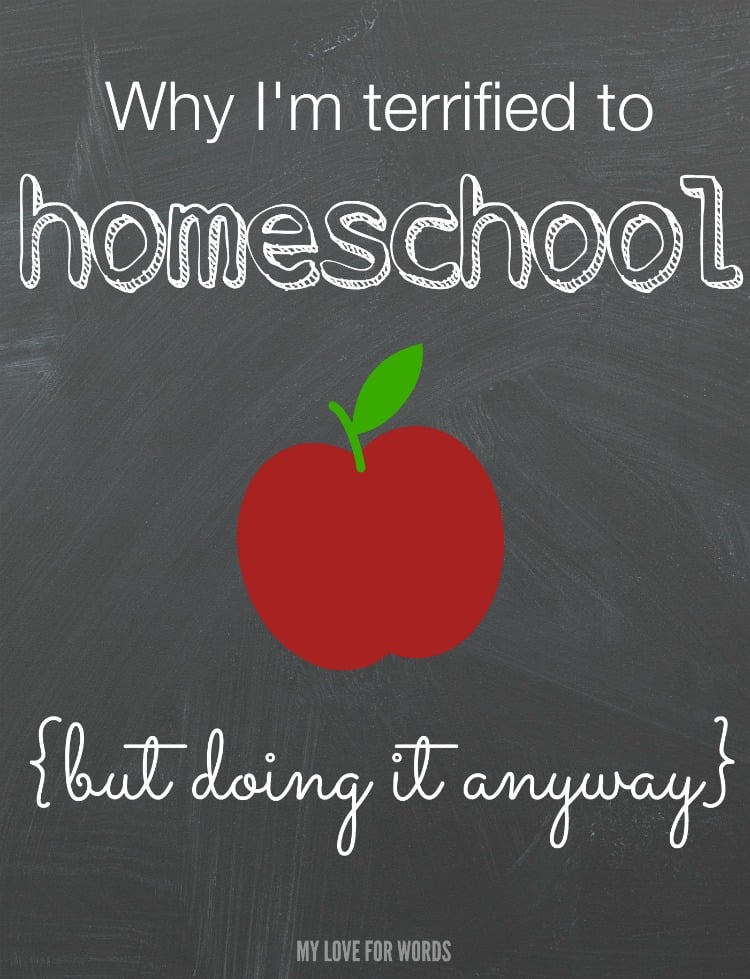 Why I'm terrified to homeschool but doing it anyway
