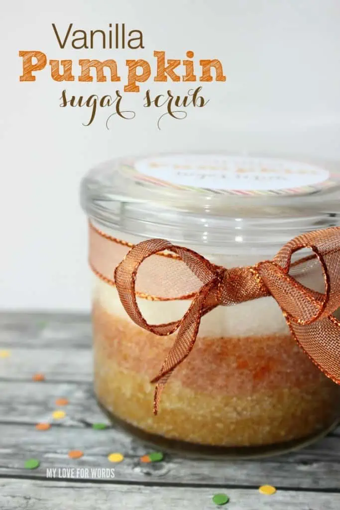 DIY Vanilla Pumpkin Sugar Scrub main