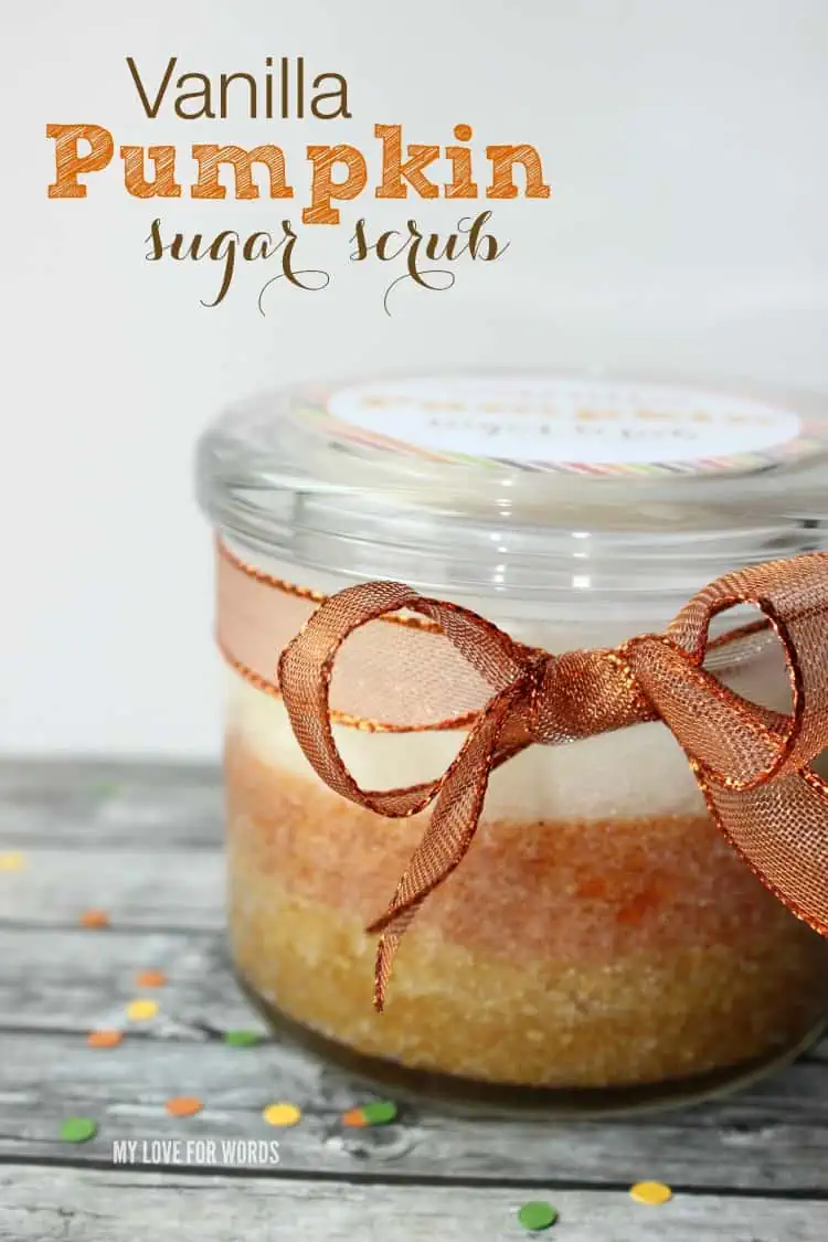 DIY Vanilla Pumpkin Sugar Scrub Recipe