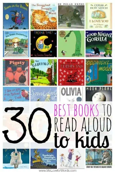 Great list of picture books to read to your littles.