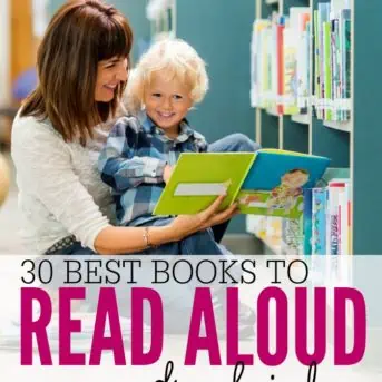 Nothing beats sharing a good book with a little one curled up in your lap, and these books are some of the best. From stories about animals, to those that teach a great lesson, these are the 30 Best Books to Read Aloud to Kids. They'd also make a great DIY baby shower gift for a sweet little baby girl or baby boy.