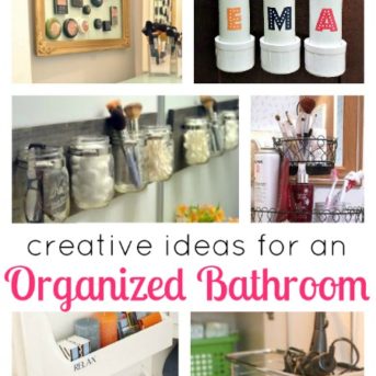 Creative Ideas for an Organized Bathroom