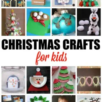 Christmas Crafts for Kids. More than 20 crafts and activities for the Holidays.