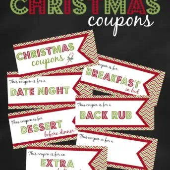20+ Free printable Christmas coupons