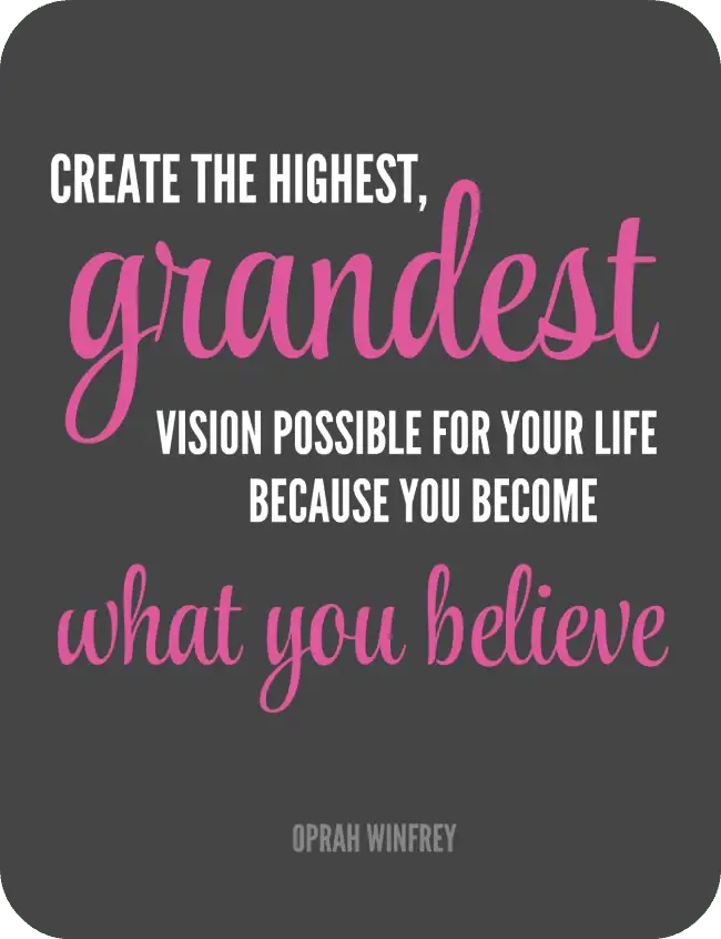 Declutterathon grandest vision quote rounded