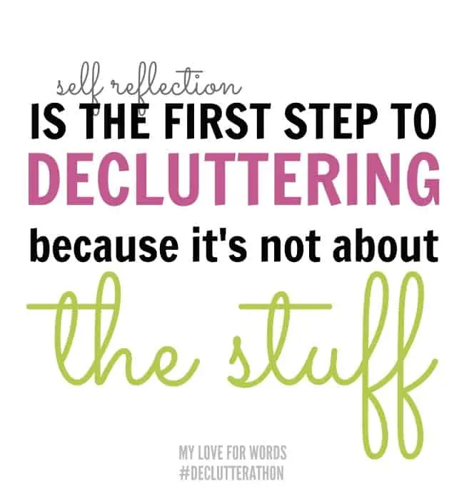 Clutter isn't just about stuff. Clutter comes in many shapes and forms, but no one can clear it for us. The only way to finally achieve an organized home and life is to do the hard work ourselves.