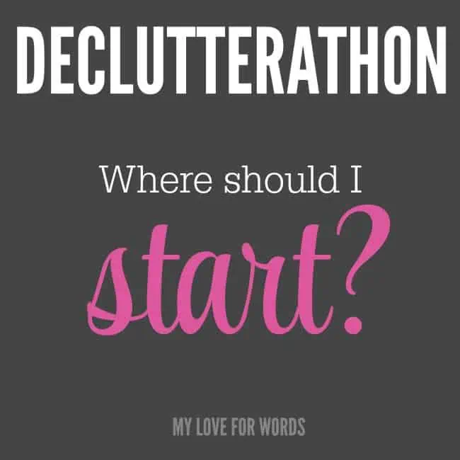 Sometimes figured out where to start is one of the hardest parts of decluttering. The good news is there's no right or wrong answer. It really depends on your preferences and life situation, and this post will help you sort through those and get to an ansswer.