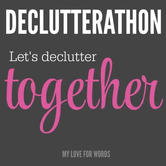 Declutter isn't easy, but it doesn't have to be lonely too. Let's do it together, right now. Let's support one another so we can finally  create the lives we really want.
