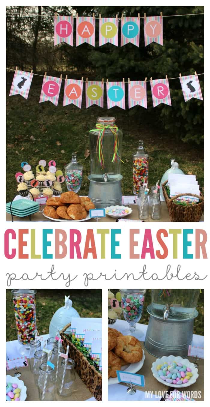 Throwing the perfect Easter party has never been easier! Love these