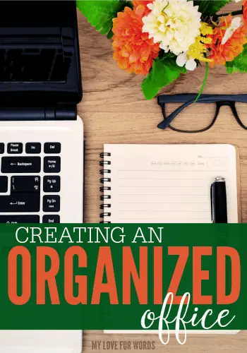 I used to say I had a messy desk because I'm a creative soul, but the truth is that I just have really bad habits. Instead of trying to work amid the chaos, I'm going to declutter and organize my office in hopes of becoming more efficient and less stressed.