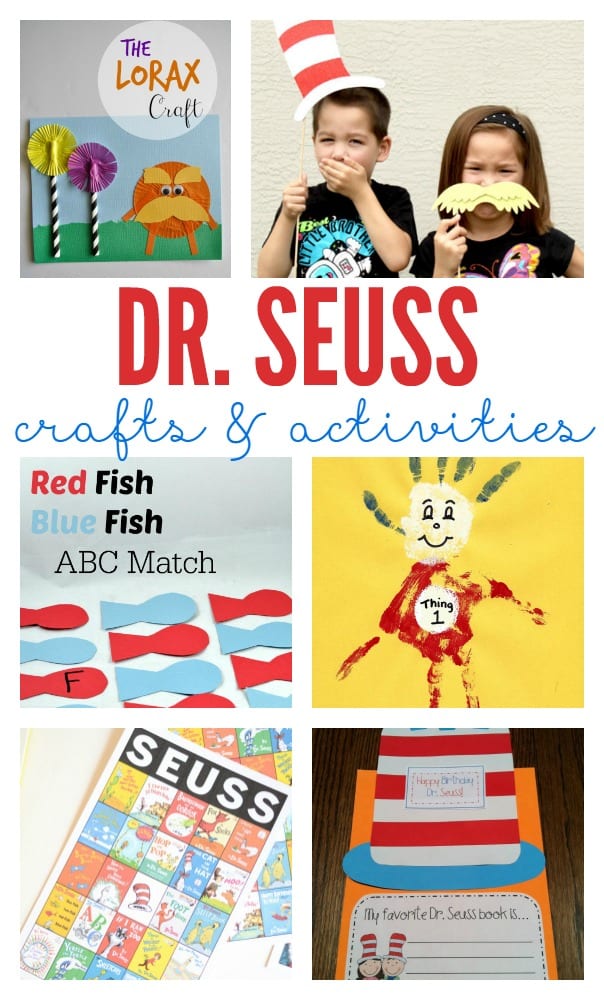 Dr. Seuss crafts and activities