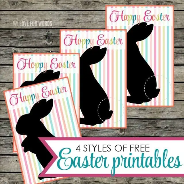 Love this easy to make DIY Easter gift and free printable! Such a cute way to give someone an EOS lip balm for Easter.