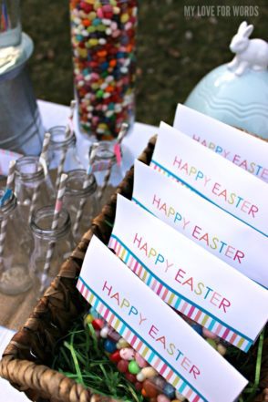 Celebrate Easter Party Printables
