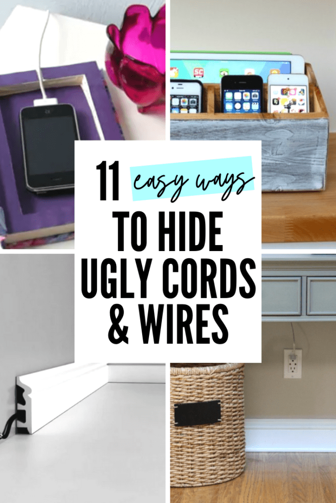 Descolorar ambición La nuestra 1 Simple Trick for Hiding Ugly Cords and Wires