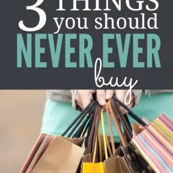 If you're struggling with clutter, these are three things you should NEVER EVER buy.