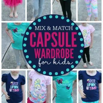 Sick of being knee deep in laundry? Creating a capsule wardrobe may be the answer you've been looking for. This is an easy tutorial on how to create a capsule wardrobe for kids.