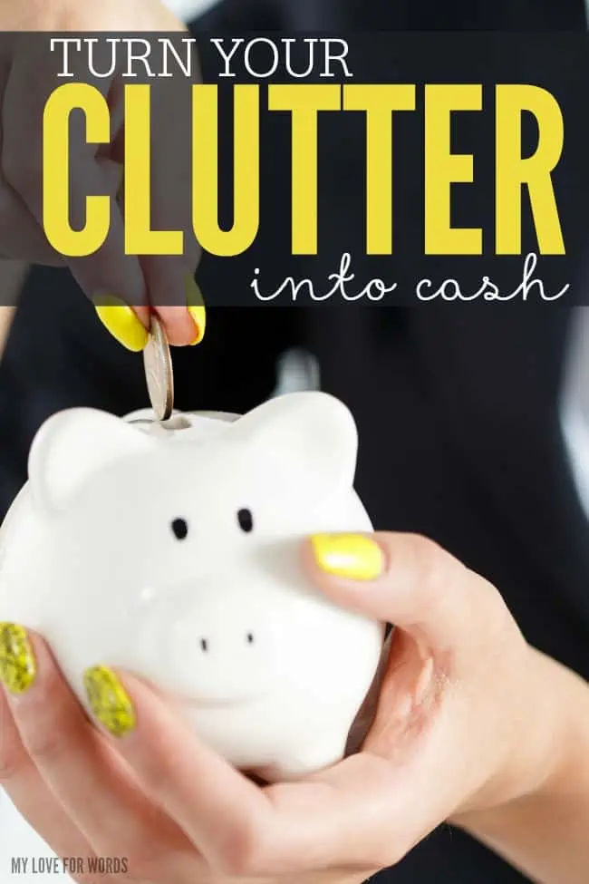 Turn your clutter into cash main image