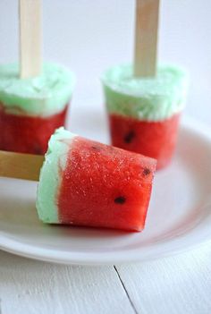 Watermelon pops