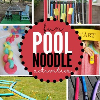 Have fun this summer with these fun pool noodle activities. Who knew everyone's favorite pool toy was so versatile?!