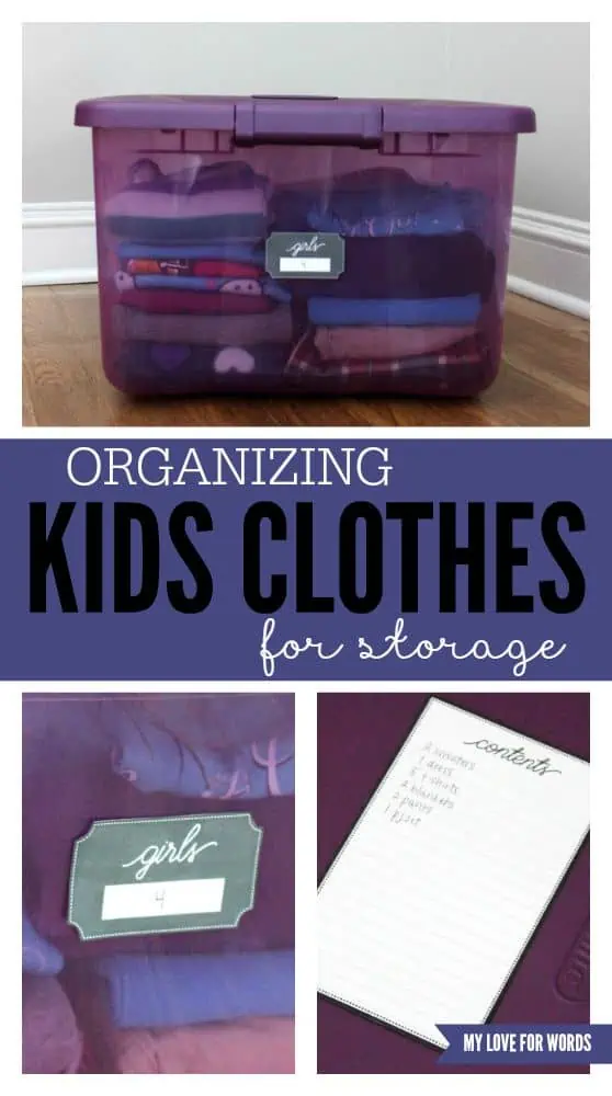 I love these free printables labels! They're perfect for organizing kids clothes and hand me downs for storage. Now I'll never have to wonder where something is because I'll actually be able to find it!