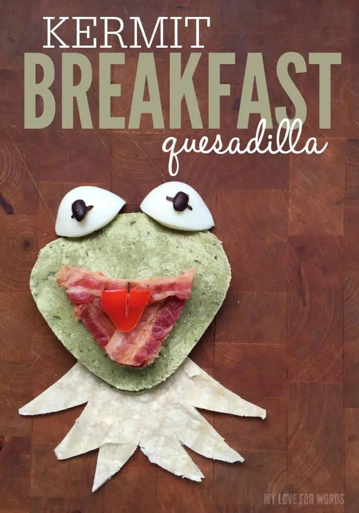 Kermit Breakfast Quesadilla 1