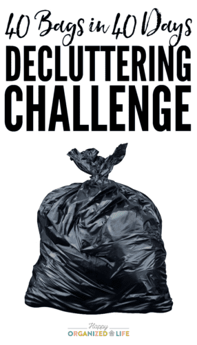 40 Bags in 40 Days Decluttering Challenge for 2023