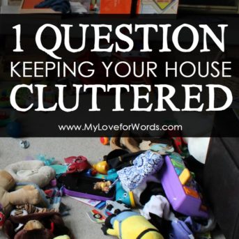 If you've tried to declutter, but it never seems to happen, you're probably asking yourself this question, and it's ruining your decluttering efforts! Asking yourself a different question can help you to finally clear the clutter and create the peaceful, organized, decluttered home you've always wanted.