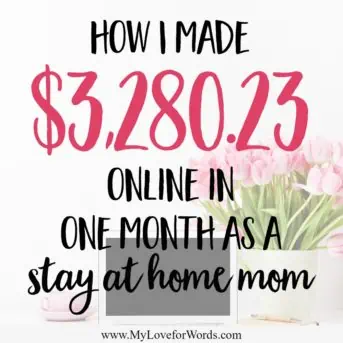 As a stay at home mom of many kids it's just not possible for me to work outside of the home. I'd probably end up spending any money I did make on childcare. Instead, I've created a career for myself that allows me to follow my passions and get paid for it! It's the perfect balance of freedom and creativity that I desperately craved while working in a cubicle, and it allows me to be with my kids too. It's the dream job, and you could do it too!