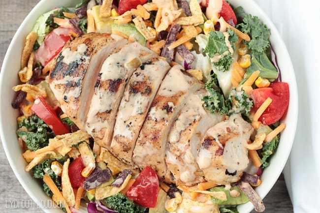 Salad recipes for easy dinners! The perfect solution for hot summer nights or when you're just too tired to cook. Also great for parties and bbq nights. Customize with your own ingredients like chicken, egg, pasta, fruit, or your favorite salad dressing. Healthy and delicious... it doesn't get better than that!