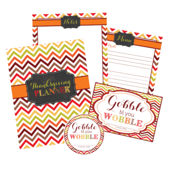 LOVE these printables!! They're the perfect solution for organizing all of my Thanksgiving ideas! From meal planning, my cooking schedule, recipes, decorations, appetizers, desserts, crafts, desserts, and more, they help me keep it all organized and avoid holiday overwhelm!