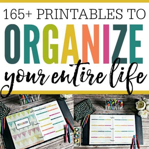 Printables - Happy Organized Life