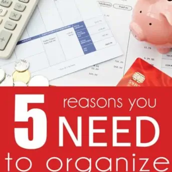 Getting organized is always a great goal, but it can go well beyond the rooms in your home. One of the most important areas of life that a lot of people overlook is organizing their finances. Having an organized financial system in place means more freedom and peace of mind, and it can be as easy as creating a budget and following a great plan. These tips and helpful printables are sure to get anyone on the path to financial peace.