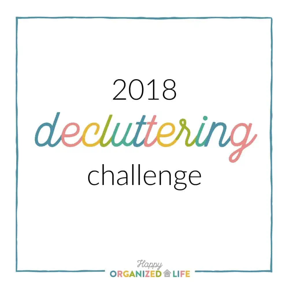 Ever feel overwhelmed or embarrassed by your home because you have too much clutter? Take charge of your home with the 2018 decluttering challenge! We'll spend 13 weeks working through our homes together to create spaces we love and feel comfortable in again.