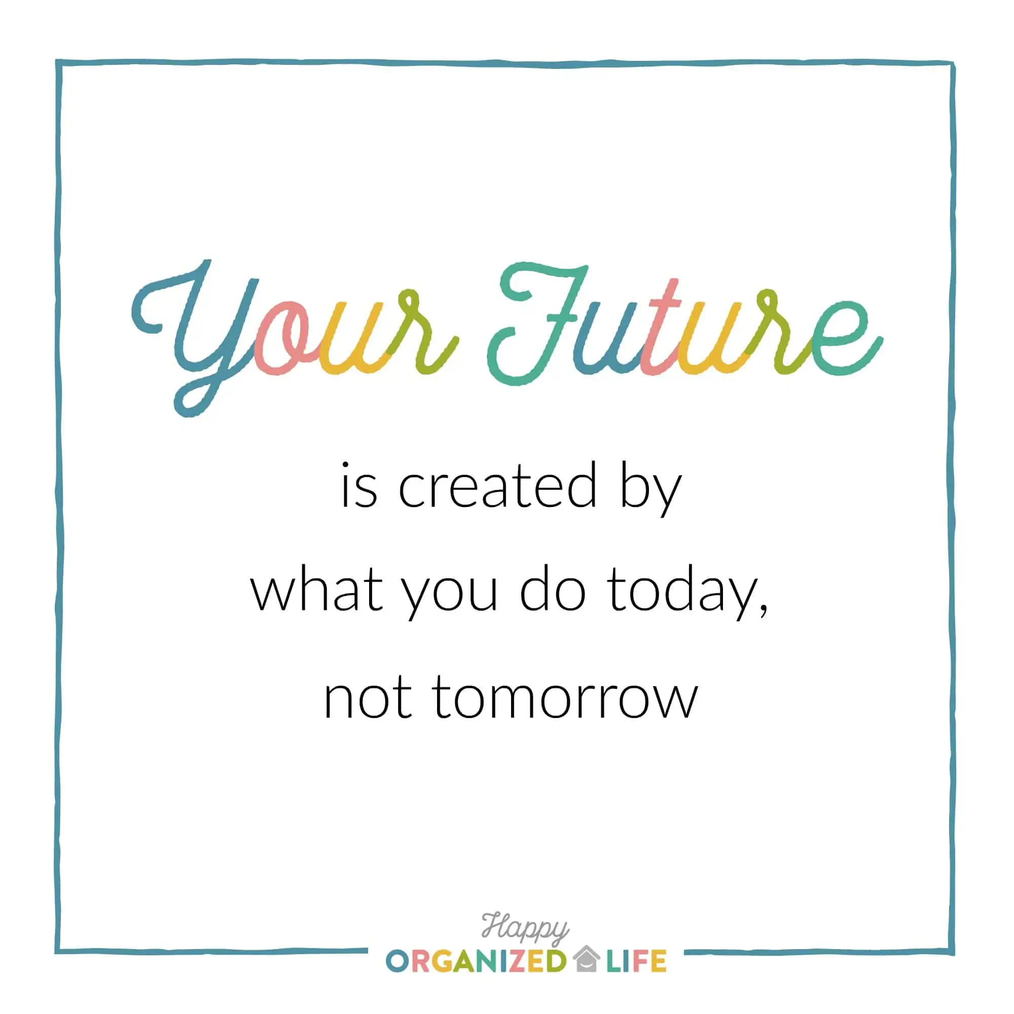 Today's task is all about making our calendars work for us. We're going to clear the clutter from our schedules so we have more time for the things that are important to us. After all, having a packed schedule is just another way of procrastinating.