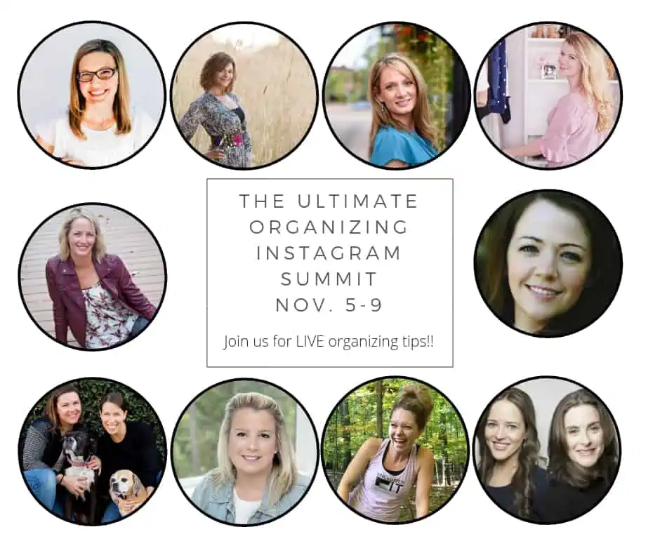 Learn how to plan for and organize all the things during the Ultimate Organizing Summit on Instagram!